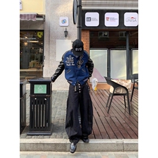 1506-1/BF9021/P99忧郁蓝调芝加哥棒球服外套短款cleanfit风夹克，男装夹克，星座1506-1