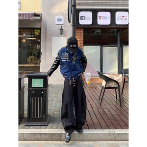 1506-1/BF9021/P99忧郁蓝调芝加哥棒球服外套短款cleanfit风夹克图片