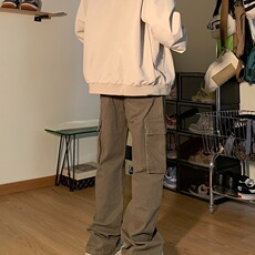2024美式潮流百搭字母刺绣棒球夹克男女街头潮牌宽松休闲复古外套，男装夹克，星座506A