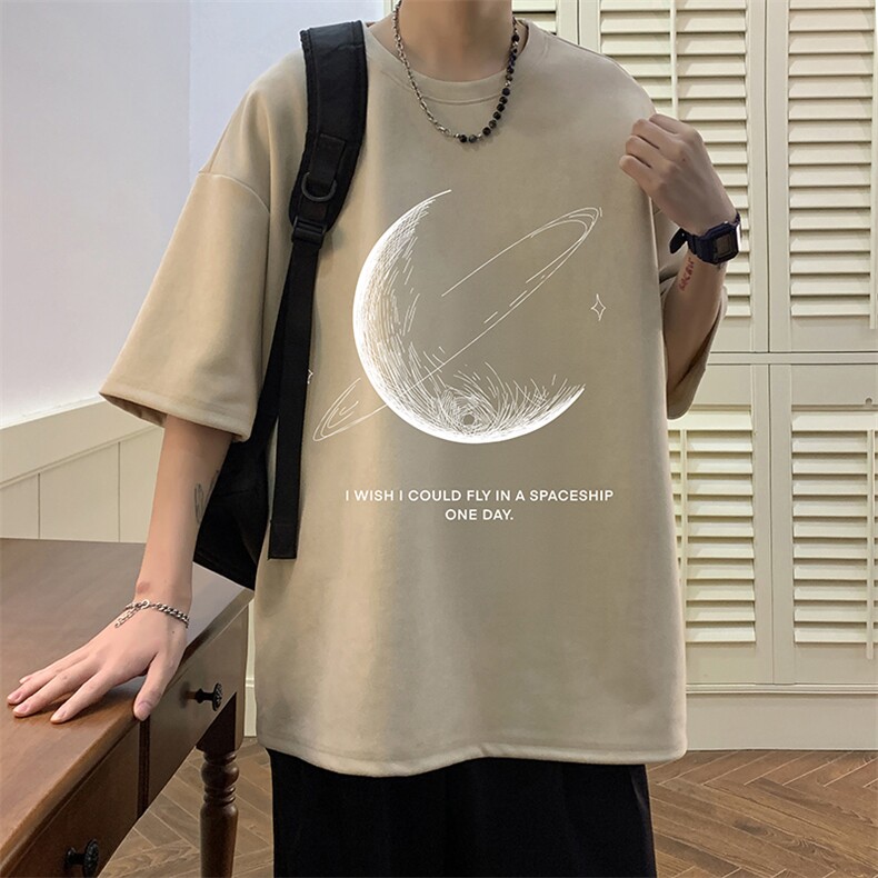 麂皮绒短袖t恤男大码半袖男JD82246-P25,男装T恤,电商A040