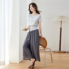 现货！2027年夏装新款两件套套装女，女装套装/套裙，慕咨