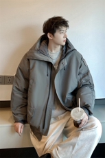 港风连帽可脱卸毛领工装棉衣男大码潮流棉衣男MY77917P138控198，男装棉衣，星座226-1