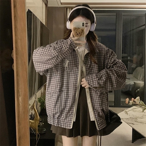 A500-P105 风春秋季两面穿外套老钱风高智感立体刺绣夹克潮图片