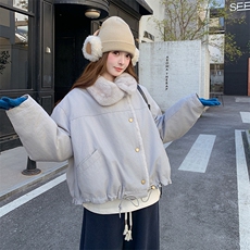 数据款现货大货已到店90绒派克羽绒6972-P295-K438，女装派克服，2D034