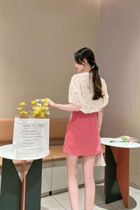韩版套裤图片