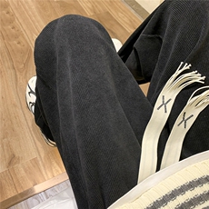 秋季新款休闲裤男束脚裤宽松D329-QM532-P50-控68，男装休闲裤，电商D329