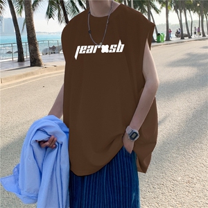 量大图低自动【有货】纯棉背心HD019-1-BX2506-P20图片