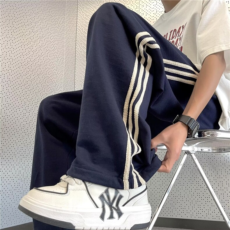 三条杠休闲裤小个子2023新款休闲裤DK009P38,男装休闲裤,星座1116-2