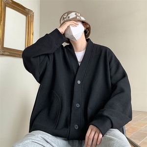 抖音得物高品质二开26春季美式潮牌宽松卫衣开衫日系肌理男女外套图片