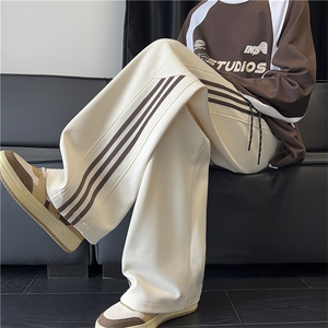 K2429批45控68 秋季裤子男款美式宽松直筒裤百搭休闲裤，男装休闲裤，电商D229A