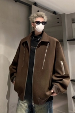 短款呢料呢子大衣男装2025冬季呢子夹克外套XZ514-2-F19-P108，男装夹克，星座514-2(原B239)