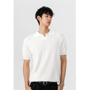 夏季新款纯色针织打底POLO衫PL2565-特批25控48图片