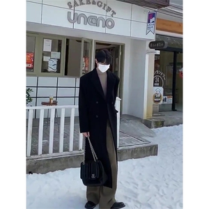 原版高品质~美式cleanfit男士中长款过膝毛呢大衣外套Y983-P125图片