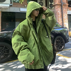 棉服男2025新款宽松休闲加厚保暖棉衣外套M9066P110控158起，男装棉衣，电商A157