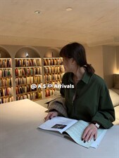 韩系秋装彩色百搭衬衫，女装衬衫，A.S BAINA 艾莎佰纳