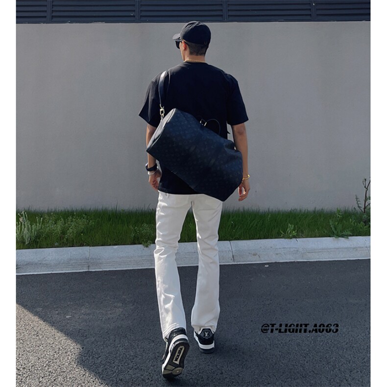 秋季美式ins高街hiphop大众休闲长裤货号K736P55图片