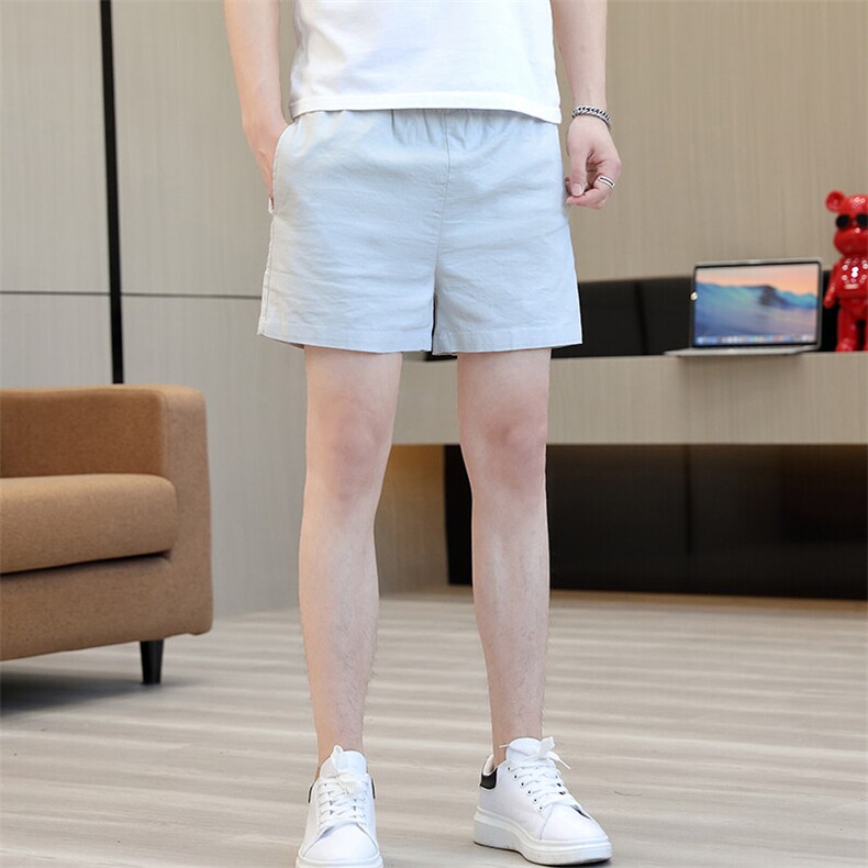 主推大货短裤男青年大码纯色休闲纯棉三分裤沙滩裤DK8888-P22,男装牛仔裤,星座310B-3