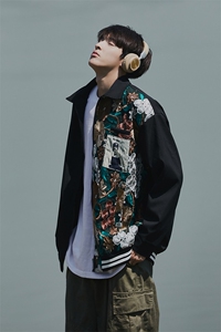 CityBoy刺绣拼接夹克女大码情侣夹克男潮外套男JK7711P75控108图片