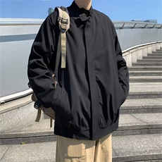 A357-P522024春季新款潮流宽松简约外套百搭休闲立领夹克男现货，男装夹克，星座512-6