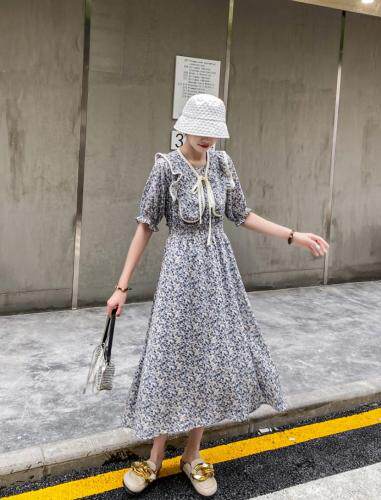 系列款花色连衣裙，女装连衣裙，百变诱惑