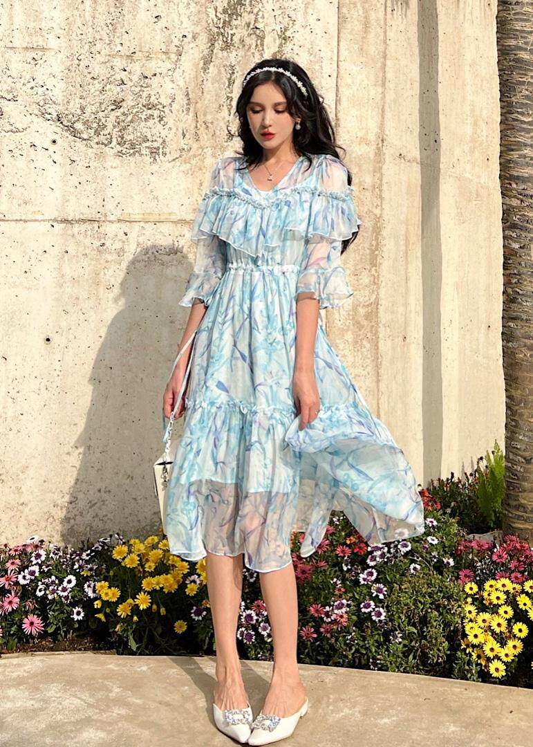 22105连衣裙，女装连衣裙，H101