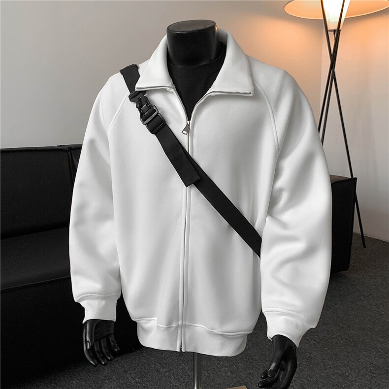 抖音品质开衫外套男宽松长袖卫衣美式潮牌A146-KS8201特p45量大优，男装卫衣，HDA146