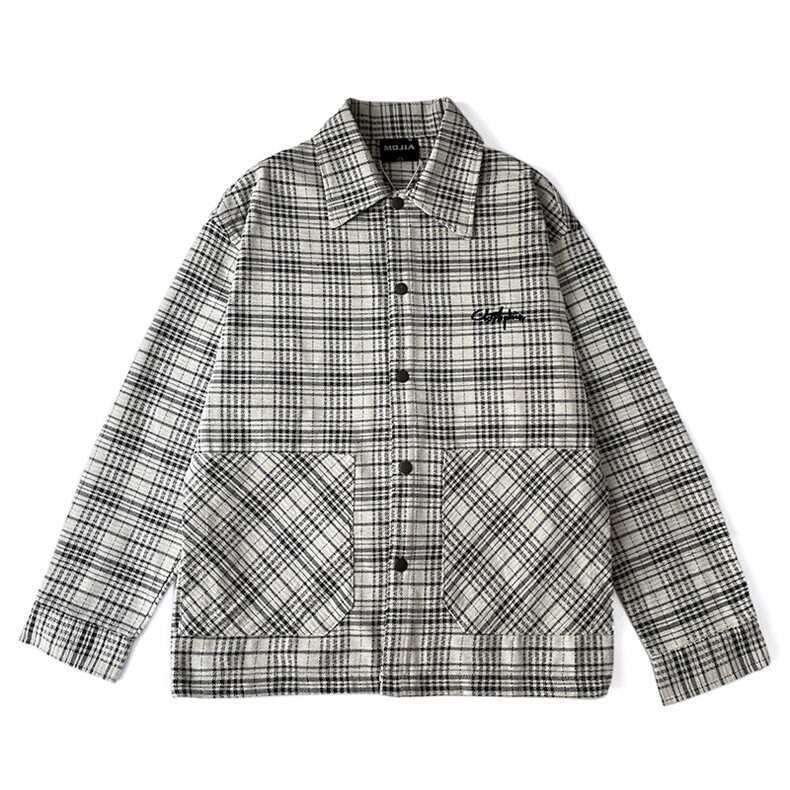 25年春季格子外套917-125151P85，男装夹克，星座917-1