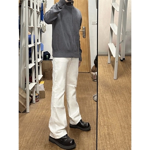 B221 美式ins高街加绒加厚牛仔裤 LK23010-P60 控78 加绒P70 控98图片