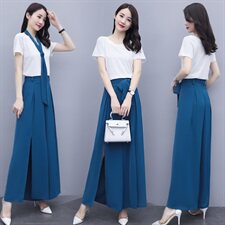 垂感阔腿裤女洋气减龄2025年夏季新款时尚气质职业裙裤，女装职业装，韩美纤衣