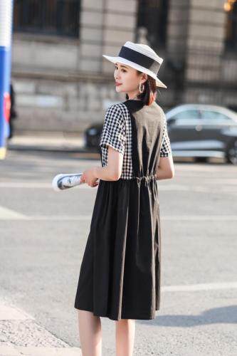 现货韩版连衣裙，女装连衣裙，春语雨桐