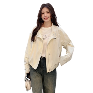（现货）短款外套女2025早春新款多巴胺穿搭少女上衣图片