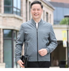 NN9953钱塘2020-3春秋薄款商务休闲百搭中年男士夹克外套P62，男装夹克，钱塘207-3