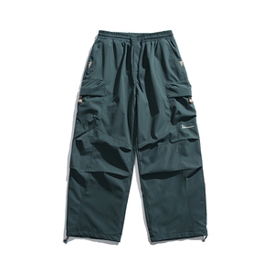 2025冬季新款男装日系宽松加绒加厚运动休闲棉裤束脚卫裤P980-F92图片