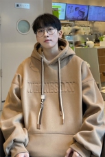 抖音品质港风重磅工艺加绒潮流立体钢印字母卫衣LMWY03JR-P60，男装卫衣，电商B325