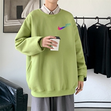 Y2363P38主推2023秋季ins潮男士潮趣印花卫衣时尚圆领宽松上衣，男装卫衣，星座510A-1
