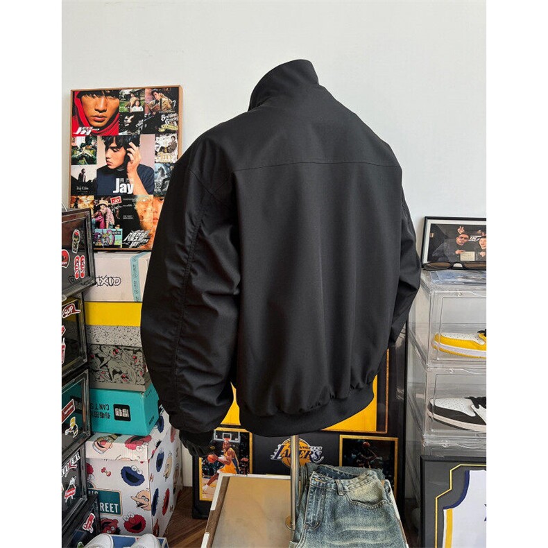 【有货】1075CC-特P58飞行夹克男立领外套工装棒球,男装夹克,星座1007（原301D）