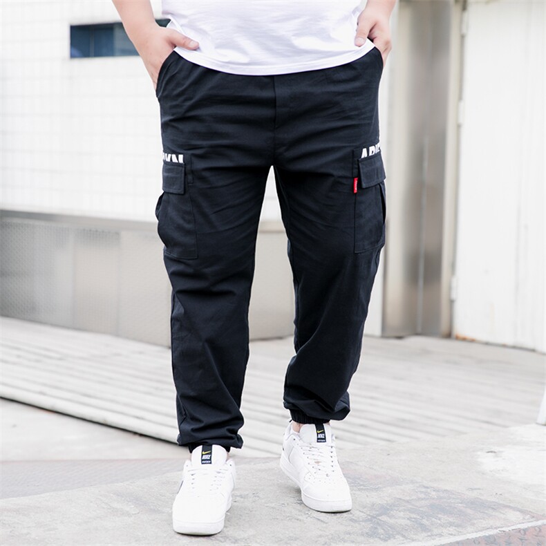 M-9XL男春秋款弹力工装裤束脚宽松休闲裤5032-11_8808,男装休闲裤,星座1516-1
