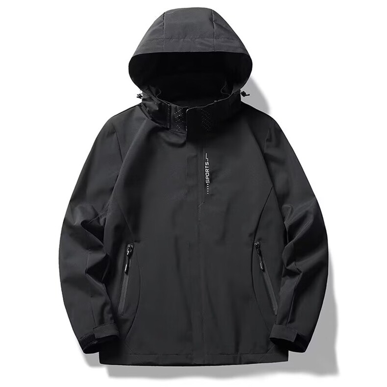山系冲锋衣春秋季男士外套防风防水潮流户外登山服夹克衫686/P45图片