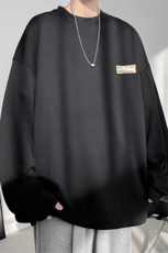 W9017/P35春装新款现货弹弹华夫格T恤卫衣男宽松大码外套，男装T恤，电商A141