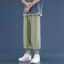 冰丝休闲裤男士2023夏季超薄潮流百搭宽松休闲裤子  2026-特批20图片