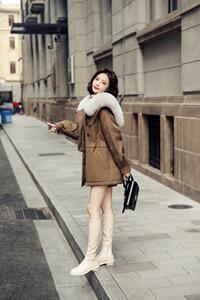 90绒羽绒服图片