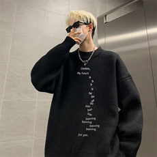 高质量！秋冬季半高领毛衣男加绒加厚线衣男针织衫男MY212-特p38，男装针织衫/毛衣，电商B367