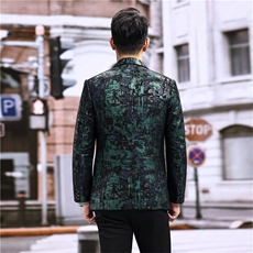 主推高端轻奢中年百分百绵羊皮单西装男秋冬绵羊皮单西服皮衣外套，男装西服，钱塘723