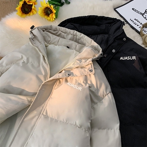 秋冬新款港风美式日系复古vibe重磅充棉连帽棉服男潮流 ZM472-P70图片