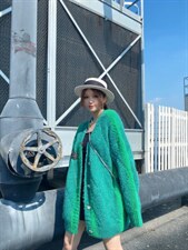 扎染毛衣开衫，女装针织衫/毛衣，艾蔚儿