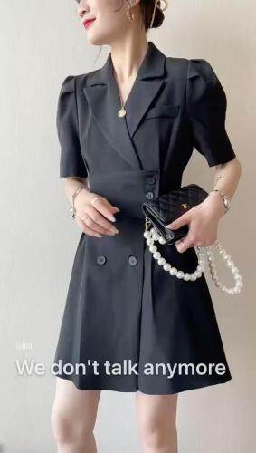 收腰西装裙，女装西装，MZ 原创