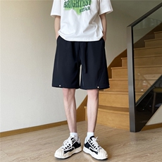 夏季冰丝短裤宽松垂感五分裤D329-QM610-P45-控79，男装牛仔裤，电商D329