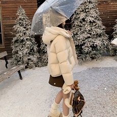 现货新款2178-P275-K399羽绒服白鸭绒面包服小个子，女装羽绒服，然然