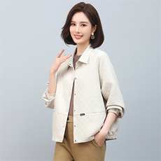 2024春秋季时尚简约大方气质优雅显瘦休闲百搭潮流短外套，女装短外套，独衣靓