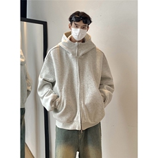 现货8加厚cleanfit美式休闲重磅480G短款开衫卫衣TTTB05-P98，男装卫衣，星座1315